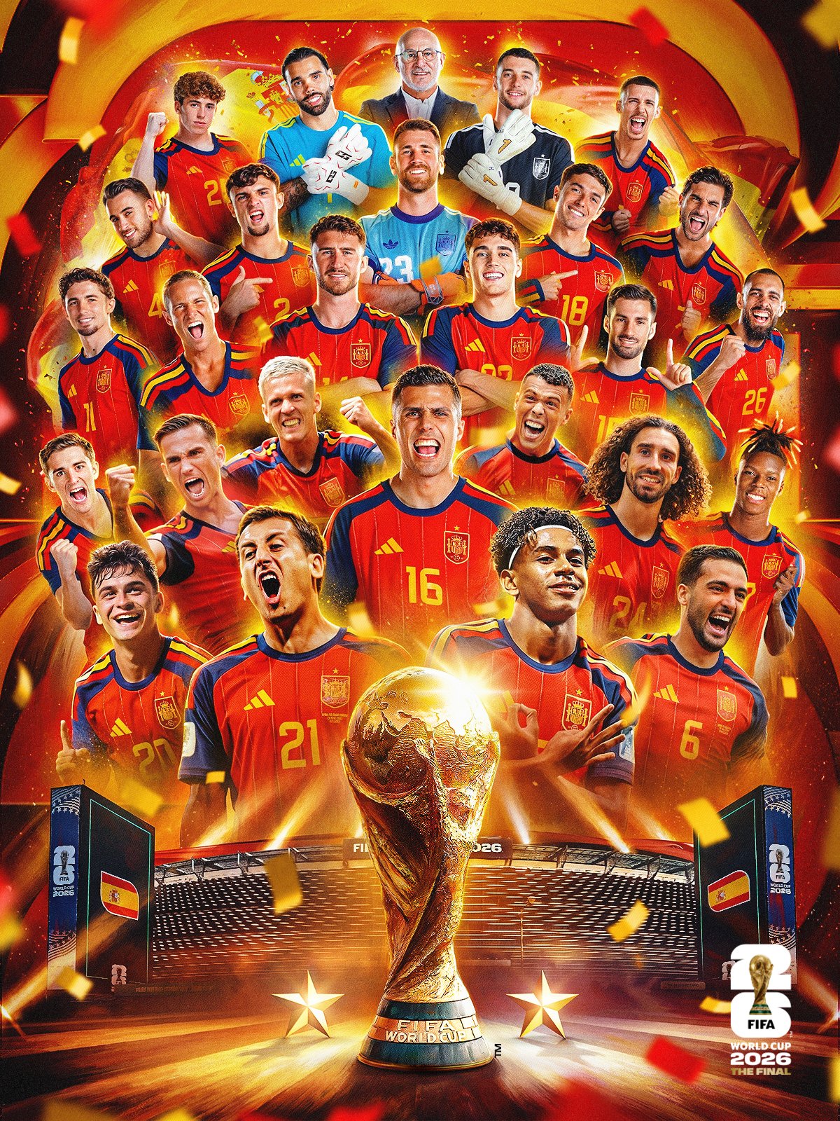 Spain oo ku guuleysatay Koobka Adduunka ee 2026.